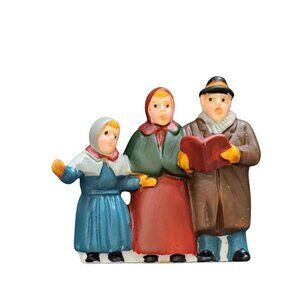 Vintage Dept 56  Christmas Carolers Figurine 2" Made Taiwan Holiday Collectible